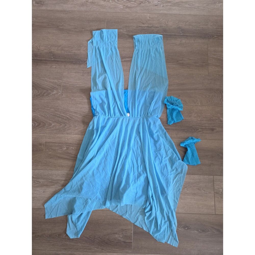 Light Blue Dress with Leotard